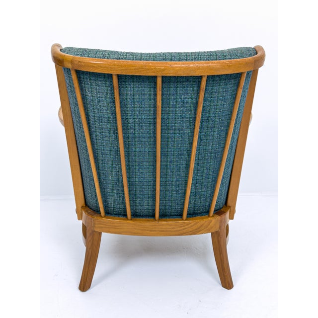 1930s Lounge Chairs in Elm by Otto Schulz for Boet, Sweden, 1930s, Set of 2 For Sale - Image 5 of 10