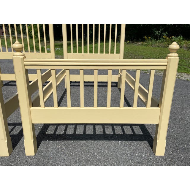 Vintage Twin Bed Frames a Pair Chairish