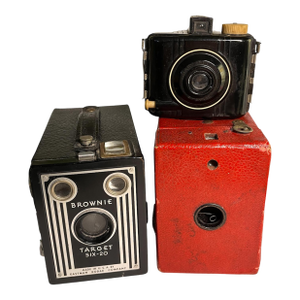 Mid-Century Trio of Kodak Cameras Set/3