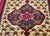 Vintage Persian Senneh Kilim Area Rug, Handwoven Wool, Floral Pattern, Ivory & Red, 3x5 For Sale - Image 12 of 15