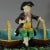 Rare Minton Majolica Figure With Baskets For Sale - Image 9 of 12
