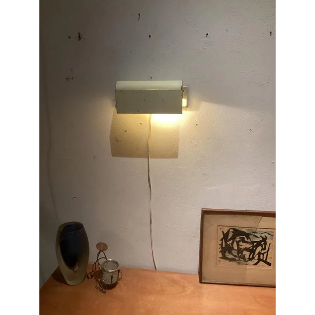 Metal Wall Lamp Type 330 attributed to Willem Hendrik Gispen for Gispen, 1934 For Sale - Image 7 of 8