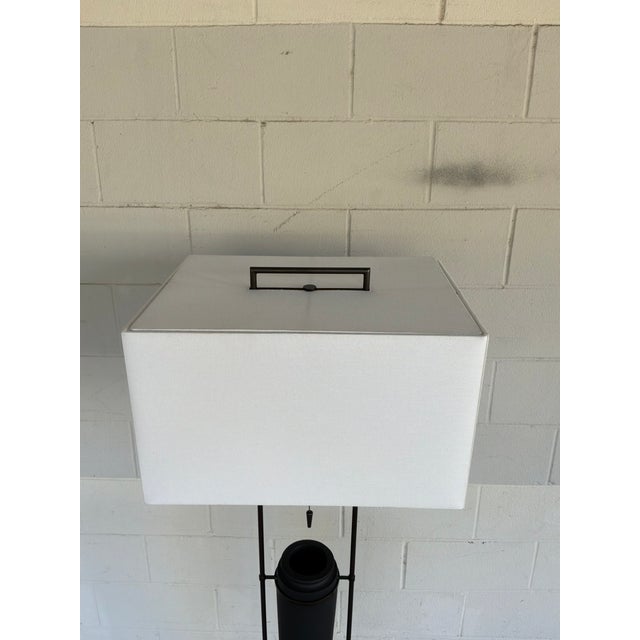 White Arteriors Foundry Floor Lamp For Sale - Image 8 of 8
