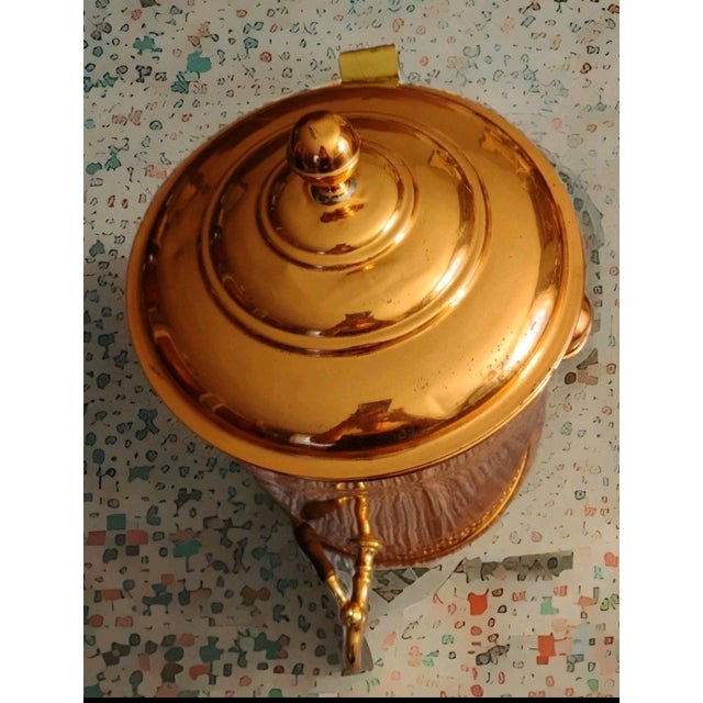 Mid-Century Modern Antique Late 19th Century Copper Water Cooler For Sale - Image 3 of 10