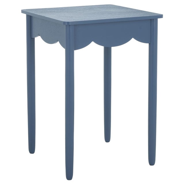 Paislyn Accent Table in Blue For Sale In Philadelphia - Image 6 of 7