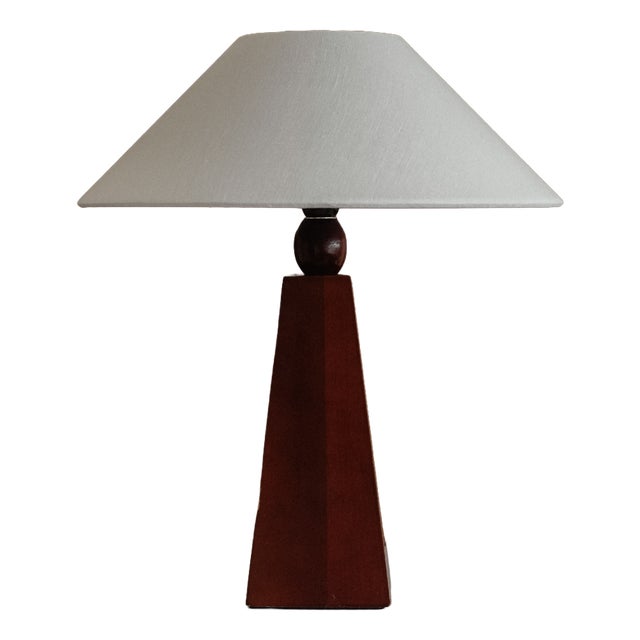 Timeless Elegance Wooden Table Lamp For Sale