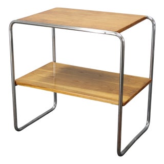 Bauhaus Side Table by Marcel Breuer, Czechoslovakia, 1930s For Sale