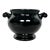 Vintage McCoy Black Ceramic Urn For Sale