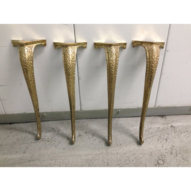 Vintage Cast Brass Legs Set of 4 Chairish