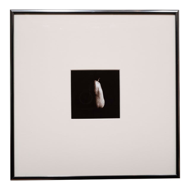 Framed Pear Photograph, Late 1990's by Jacques Gael Cressaty For Sale