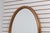 Traditional Oval Gold Framed Beveled Glass Wall Mirror For Sale - Image 3 of 11