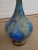 Mid 20th Century Helmut Bruchman Style Mid Century Modern Blue Glaze Ceramic Lamps - a Pair For Sale - Image 12 of 12