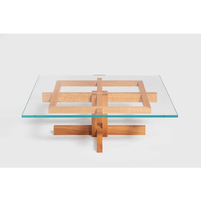 Ray Kappe RK10 Coffee Table in Red Oak by Original in Berlin, Germany, 2020 For Sale - Image 3 of 8