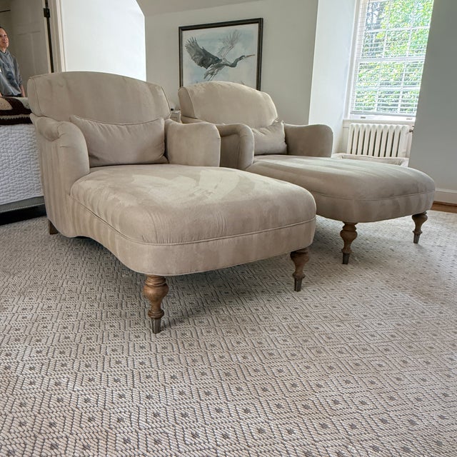 Lee Industries Living Room Chaise (Model 3481-21)--Two Available For Sale - Image 13 of 13