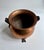 Iron Footed & Handled Hand Hammered Copper Pot, C. 1970's For Sale - Image 10 of 17