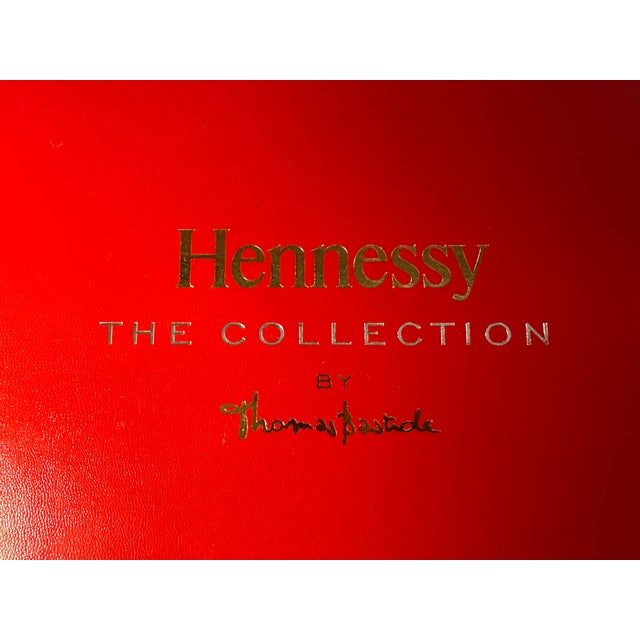1960s Style Hennessy Ice Bucket by Thomas Bastide for Ercuis Paris – Sculptural French Modernist Barware With Original Box For Sale - Image 9 of 18