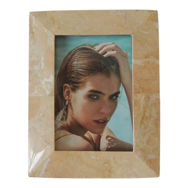 MCM Small Talissate Stone Decorative Picture Frame For Sale