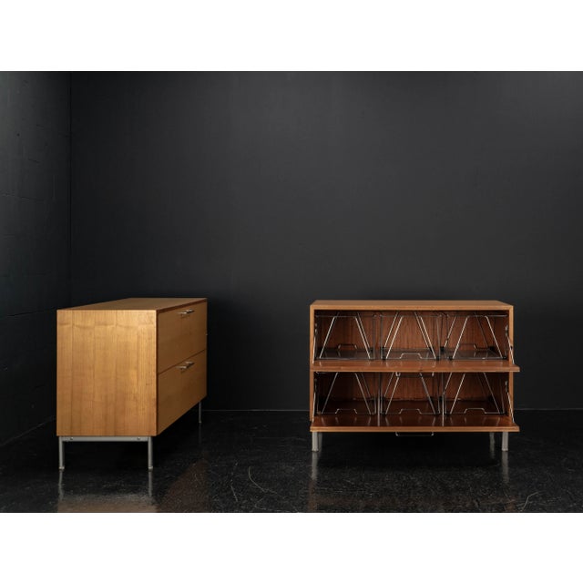 Mid-Century Modern Sideboards with File Holders, 1950s, Set of 2 For Sale - Image 17 of 18
