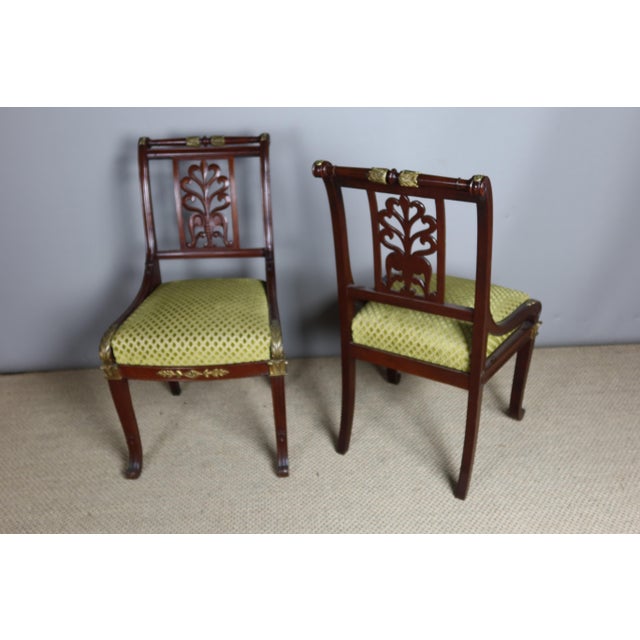 Set of 19th Century Mahogany Chairs For Sale - Image 10 of 13