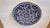 Large Italian Ceramic Serving Platter with Blue Floral & Botanical Motifs, 1970s For Sale - Image 10 of 14