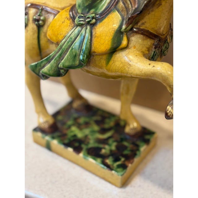 1960s Circa 1960s Mid-Century Italian Ceramic Horse For Sale - Image 5 of 7