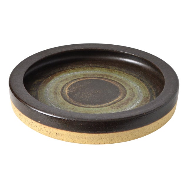 Vintage Stoneware Bowl from Jersey Pottery, 1970s For Sale