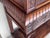 20th century Spanish hand carved Renaissance raised cabinet was rendered from dense, old-growth quarter sawn walnut,...