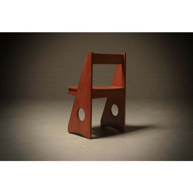 Mid-Century Modern Pine Accent Chair by Gilbert Marklund for Furusnickarn AB, 1970s For Sale - Image 3 of 10