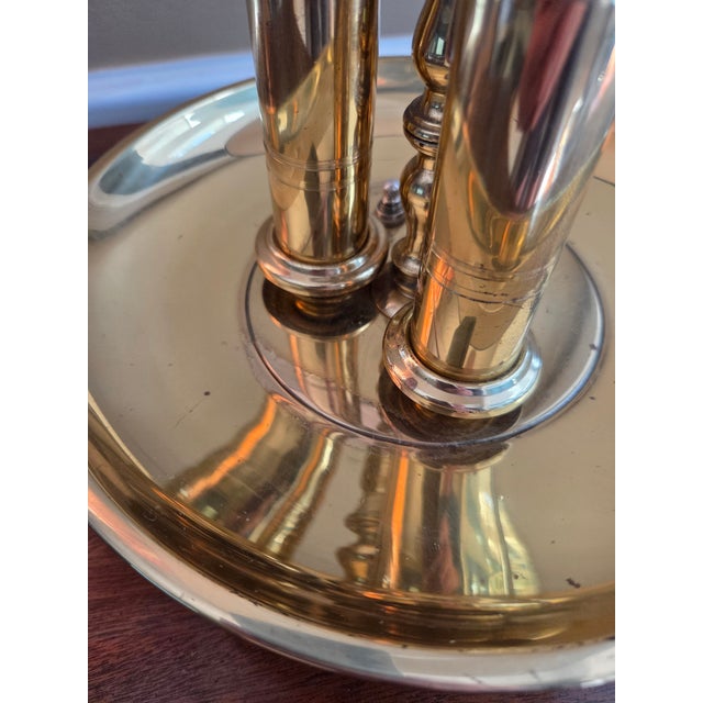 Vintage Frederick Cooper Bouillotte Candlestick Lamp For Sale - Image 10 of 14