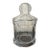 Mid 20c Heisey Colonial Clear Glass Fruit Jar/Canister For Sale