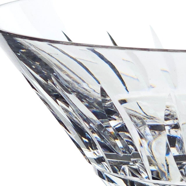 Glass Late 20th Century Waterford Crystal Maeve Tall Cocktail Martini Glass For Sale - Image 7 of 12