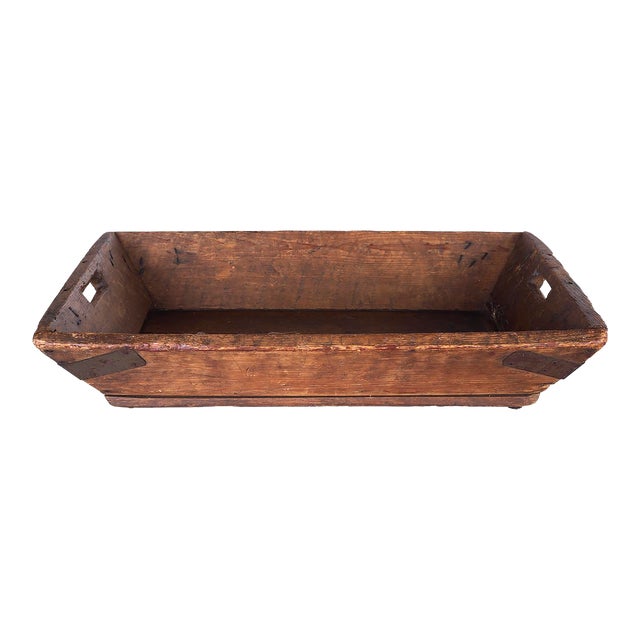 Late 19th Century Vintage Storting Tray With Banded Corners For Sale
