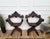 Italian Savonarola Armchairs in Carved Walnut, 1900, Set of 2 For Sale - Image 9 of 12