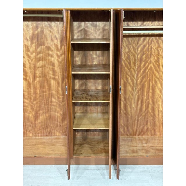 Mid-Century Wardrobe in Pine For Sale - Image 5 of 12