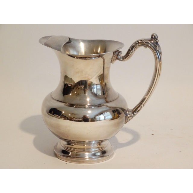 Silver Plate Oneida Water Pitcher Chairish