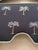 Black Custom Palm Tree Scalloped Valances – Set of 2 For Sale - Image 8 of 14