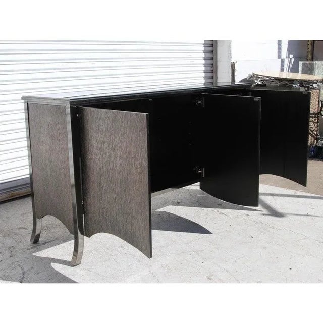 DIA - Design Institute America Credenza by Dia Attributed to Milo Baughman For Sale - Image 4 of 13