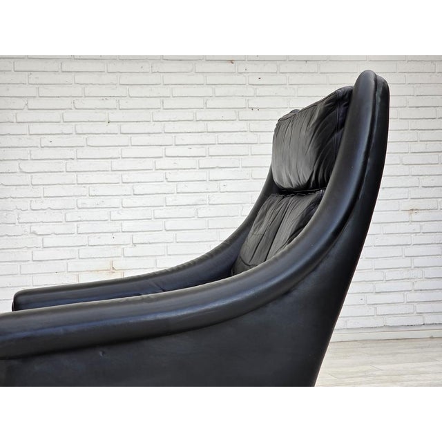 Vintage Danish Highback Chair by Aage Christensen, 1960s For Sale - Image 14 of 18