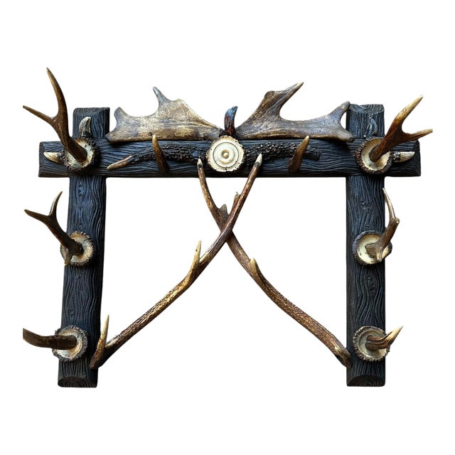 Antler Hat Rack Antique For Sale
