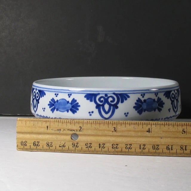 1980s Vintage MCM Delft De Porceleyne Fles Bowl For Sale - Image 5 of 6