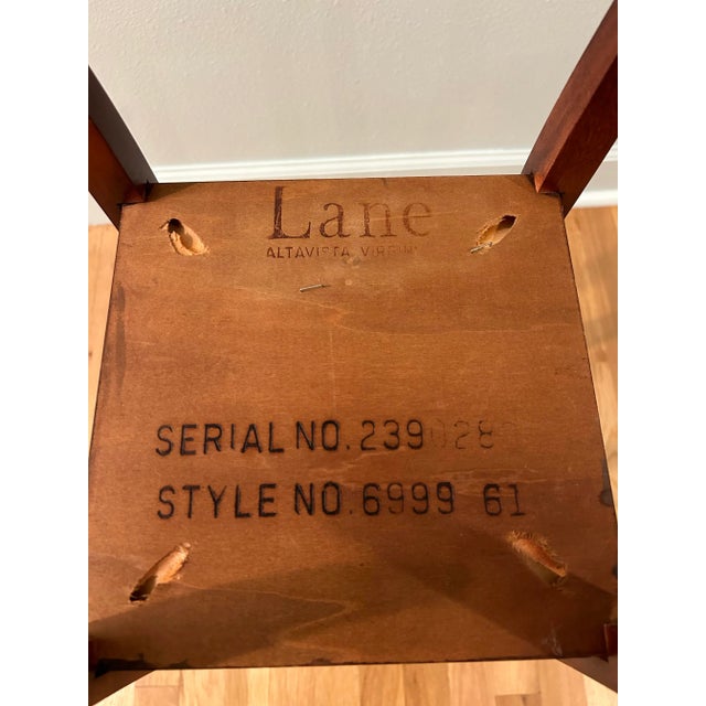 Wood Late 20th Century Lane Alta Vista Plant Stand For Sale - Image 7 of 9
