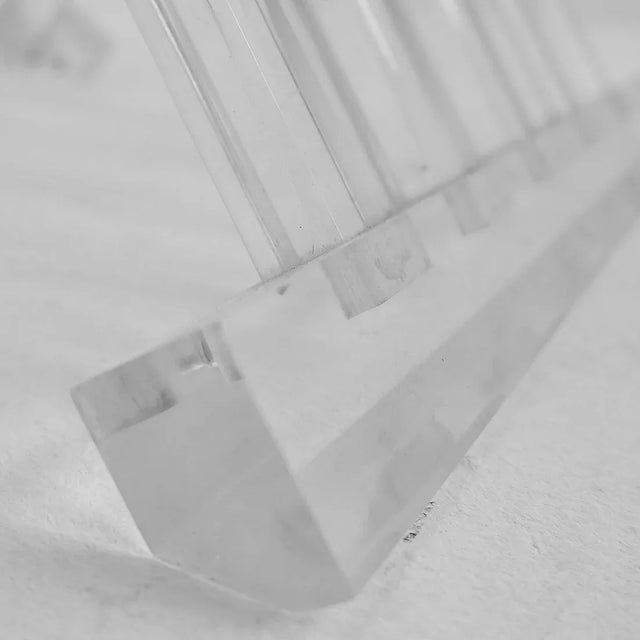 Silver Vintage Dagobert Curule Chair by David Langes, 1970s For Sale - Image 8 of 16