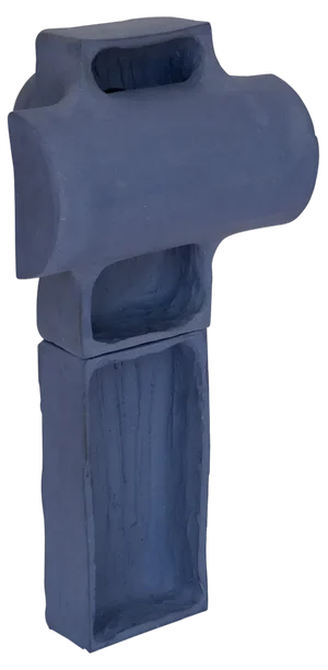 Accre Tall Blue Lamp by Ia Kutateladze