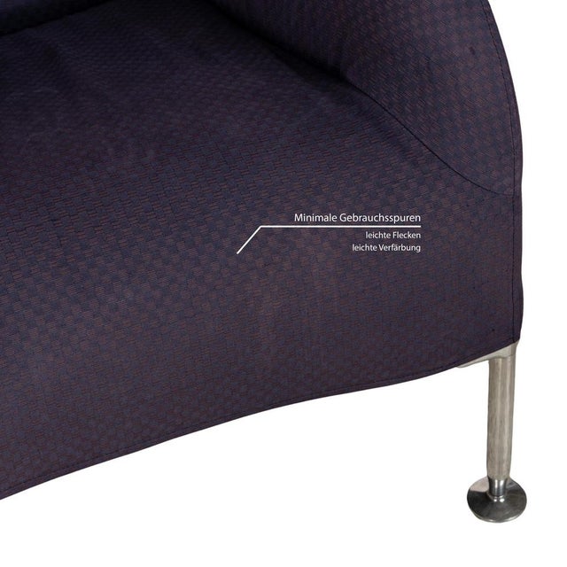 Textile Set of Florence Fabric Armchairs from B&B Italia For Sale - Image 7 of 14