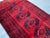 Vintage Afghan Khal Mohammad Single Column Aina Gul Bokhara Rug - 6'7" X 3'11" For Sale - Image 4 of 10