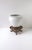 Wood Porcelain Planter Cachepot Jardinière With Stand For Sale - Image 7 of 11
