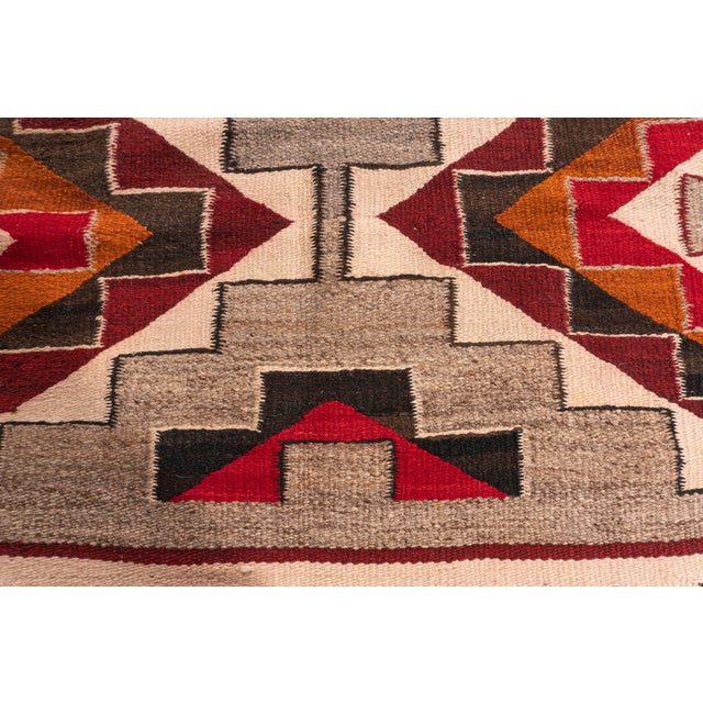 Vintage Navajo Style Rug 4'6 X 8' For Sale - Image 9 of 10