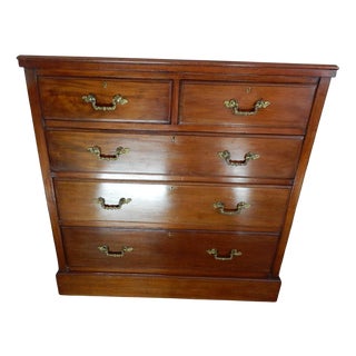 Antique Mahogany Chest of Drawers from Warings & Gillow, 1890s For Sale
