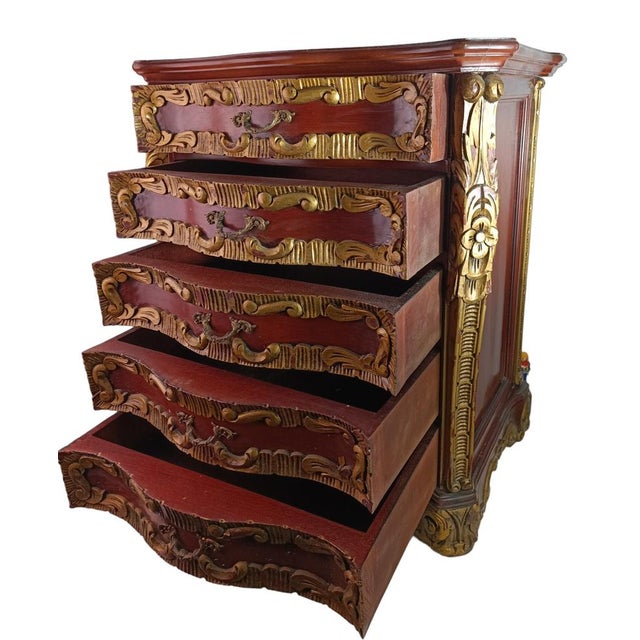 1930s Baroque Auxiliary Table, 1930s For Sale - Image 5 of 13