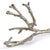 Transitional Regina Andrew Metal Branch in Ambered Silver For Sale - Image 3 of 6